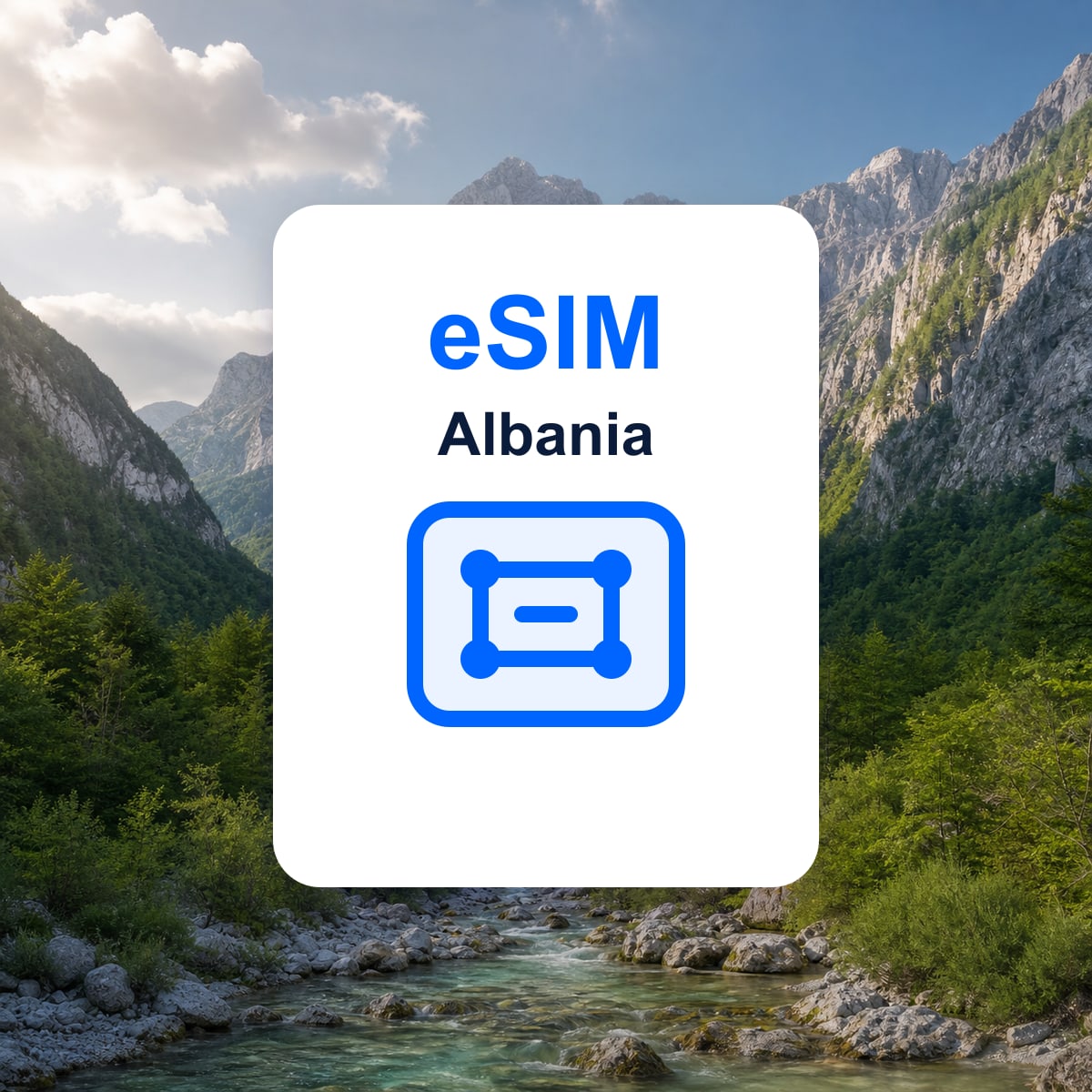 Albania travel eSIM representative image