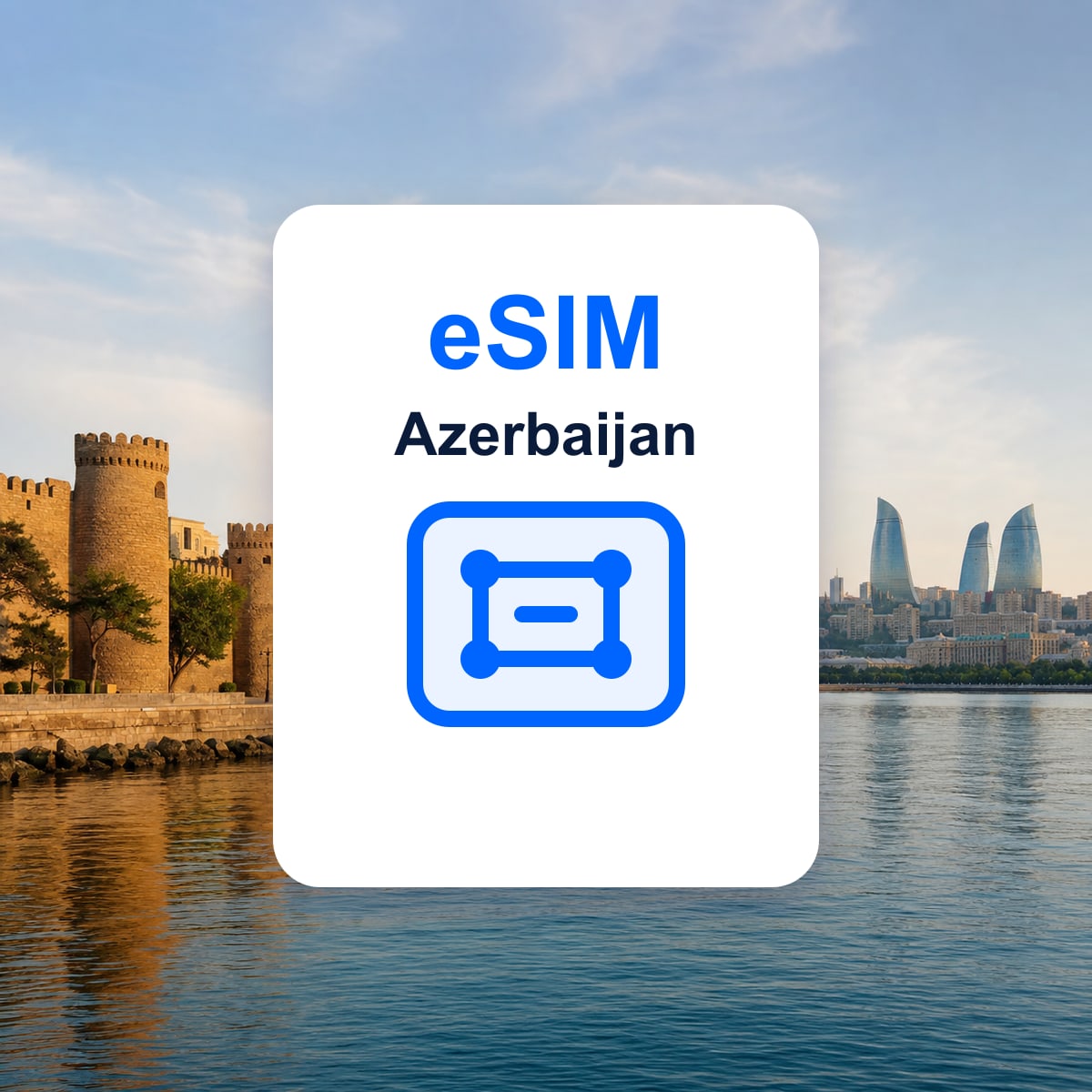Azerbaijan travel eSIM representative image