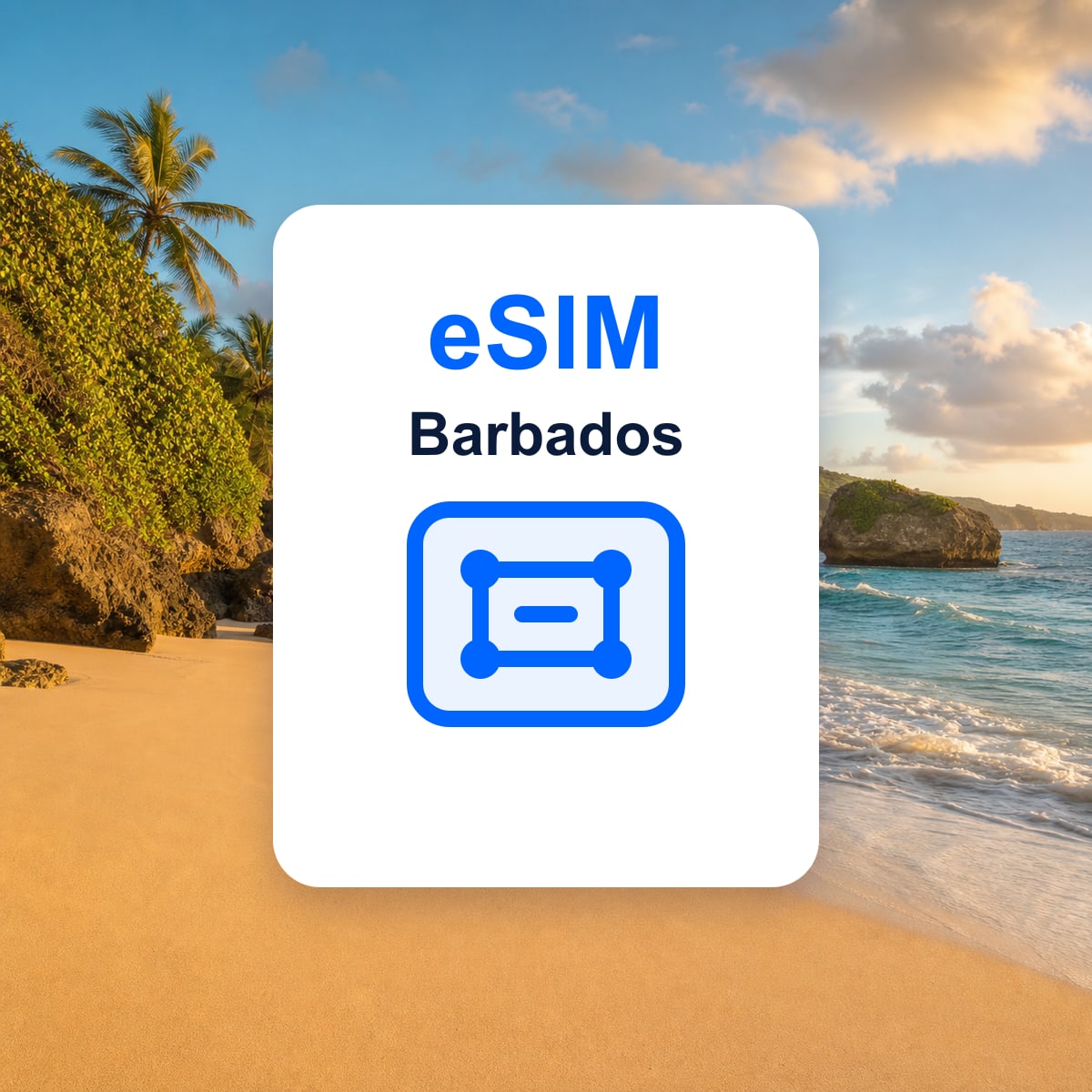 Barbados travel eSIM representative image