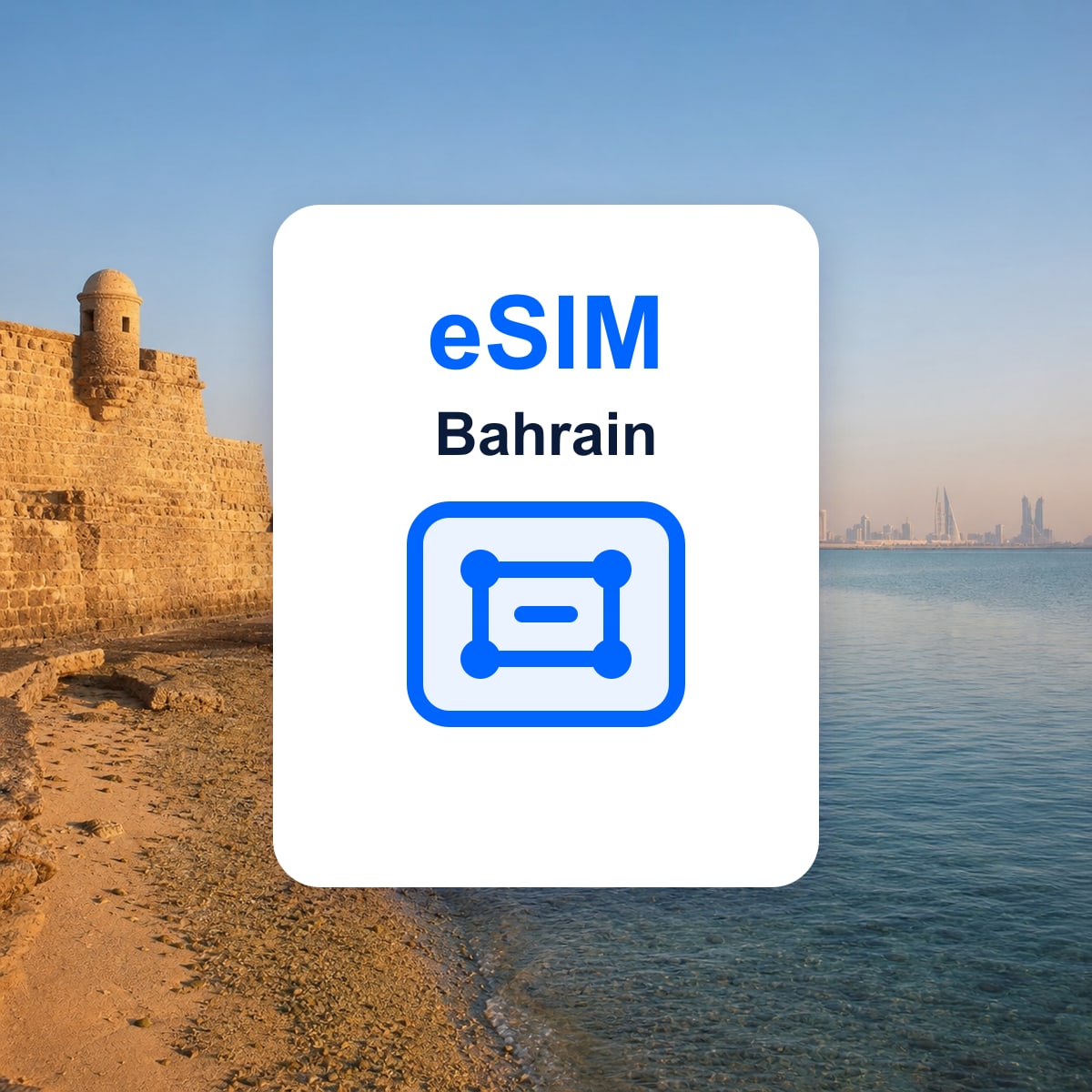 Bahrain travel eSIM representative image