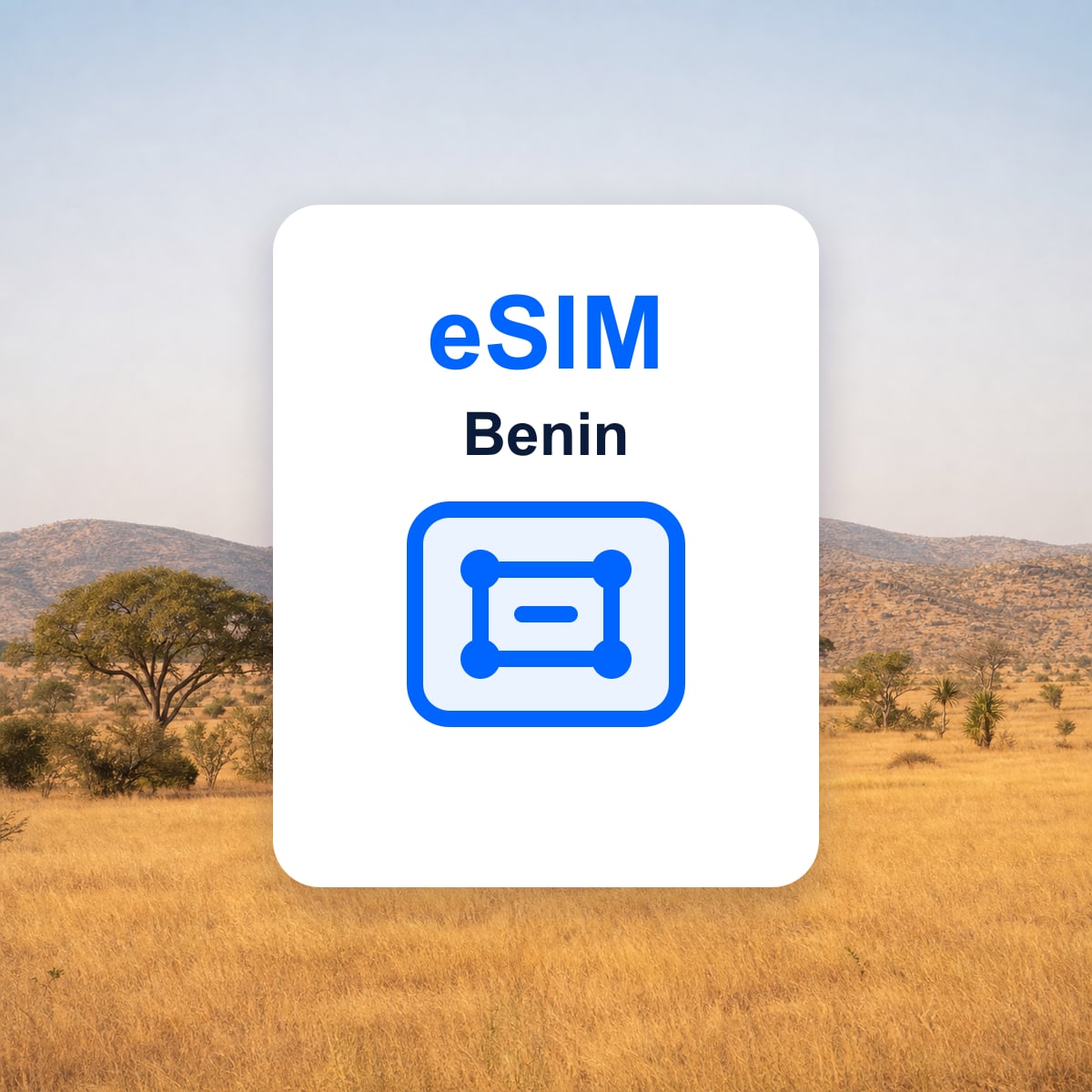 Benin travel eSIM representative image
