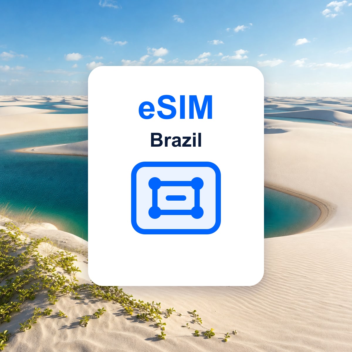 Brazil travel eSIM representative image
