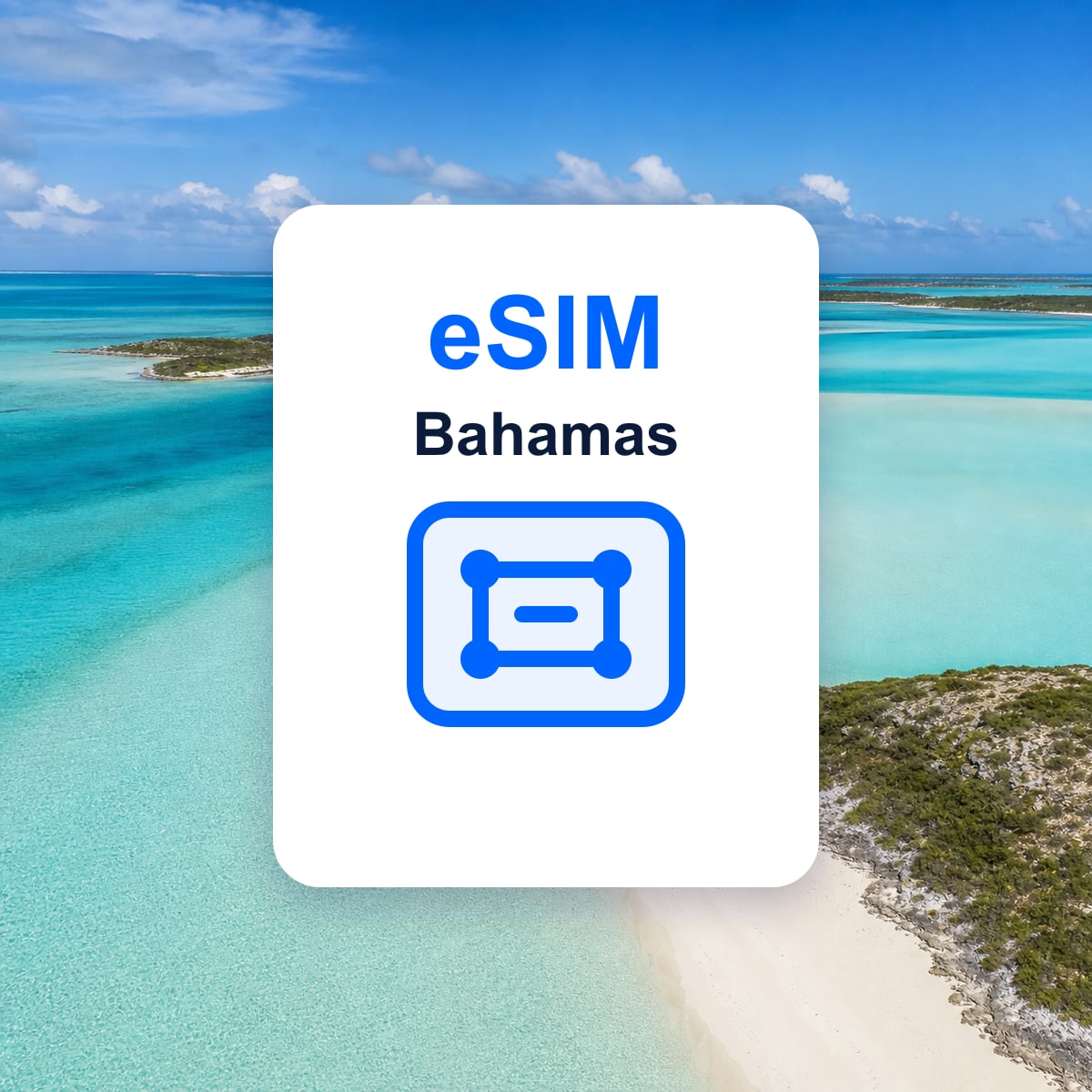 Bahamas travel eSIM representative image
