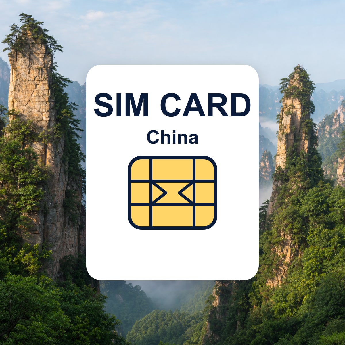 China travel SIM card representative image
