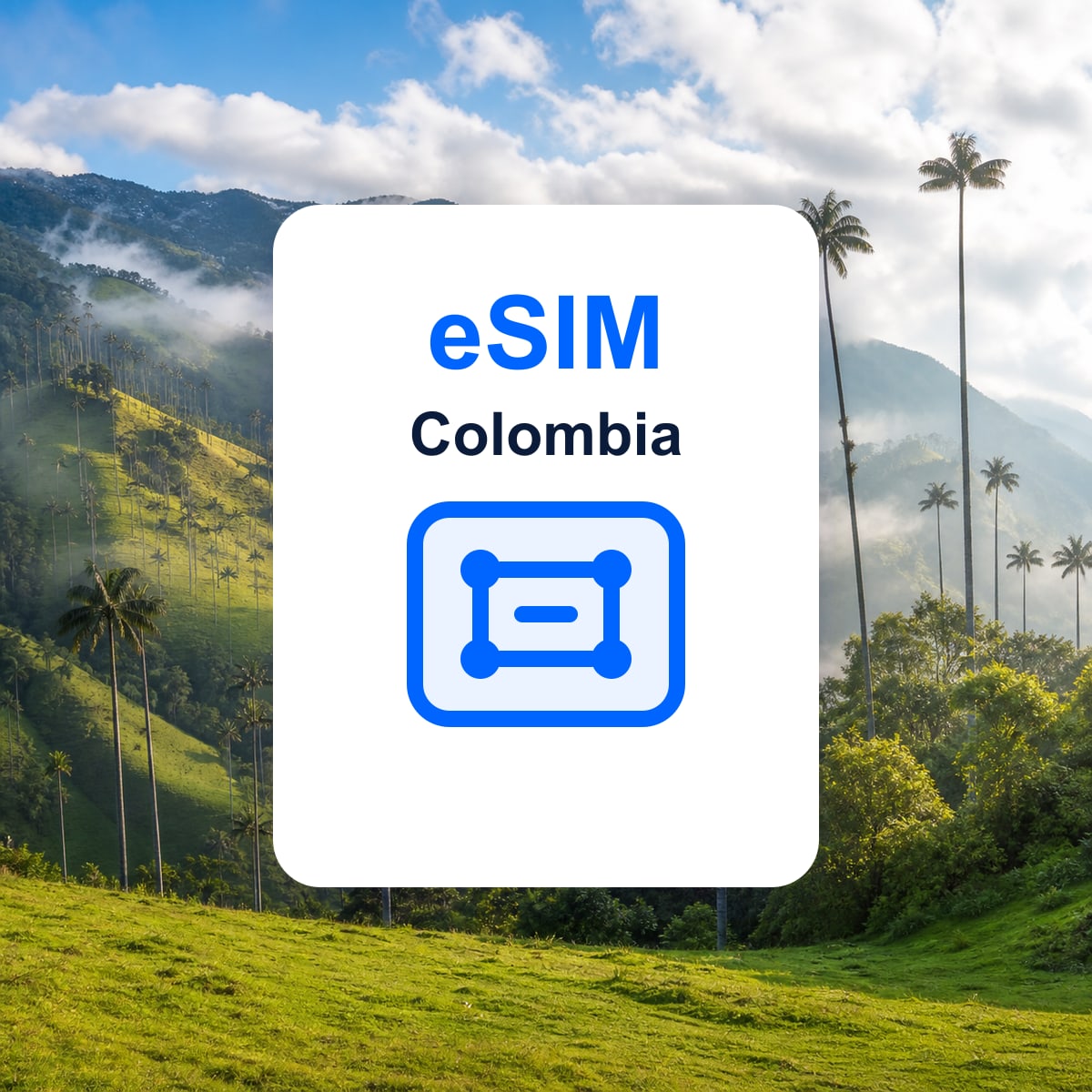 Colombia travel eSIM representative image