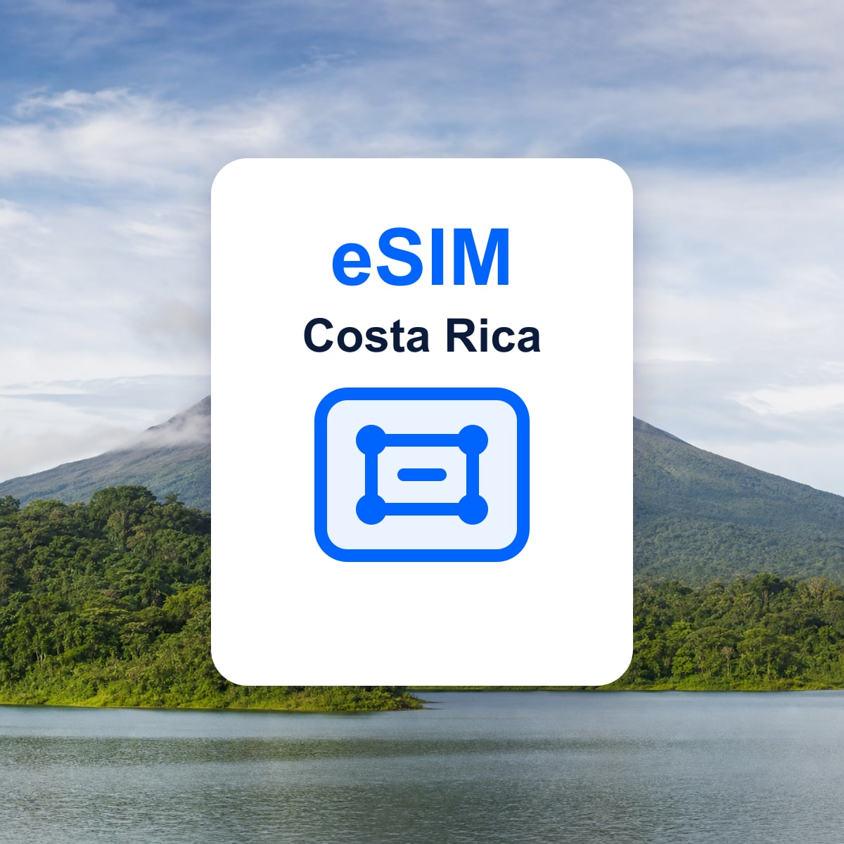 Costa Rica travel eSIM representative image