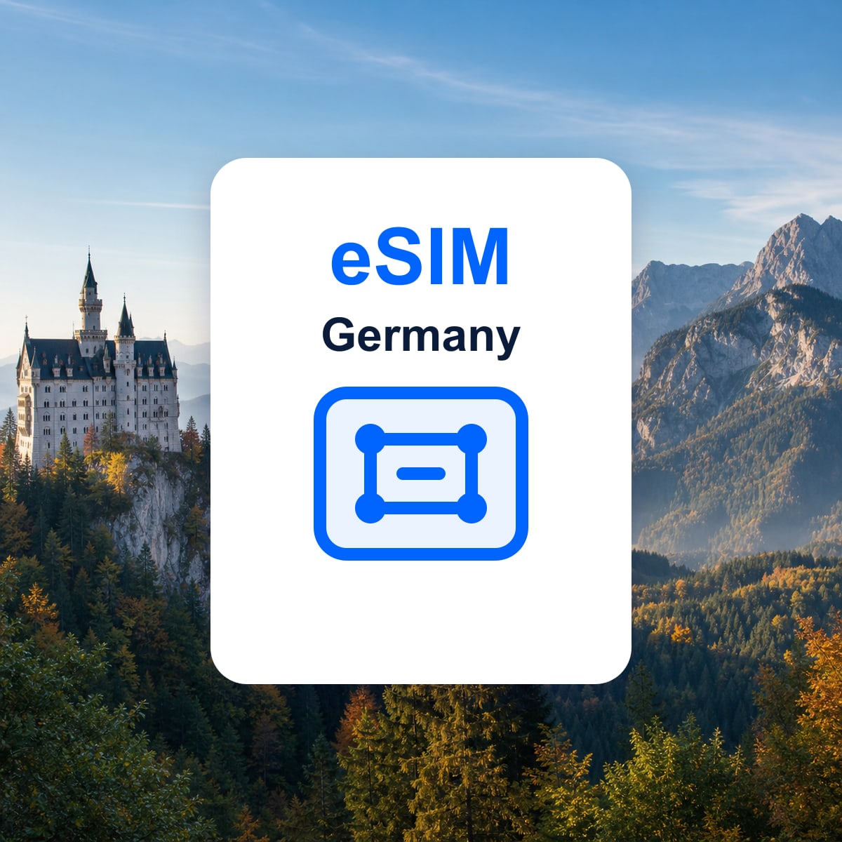 Germany travel eSIM representative image