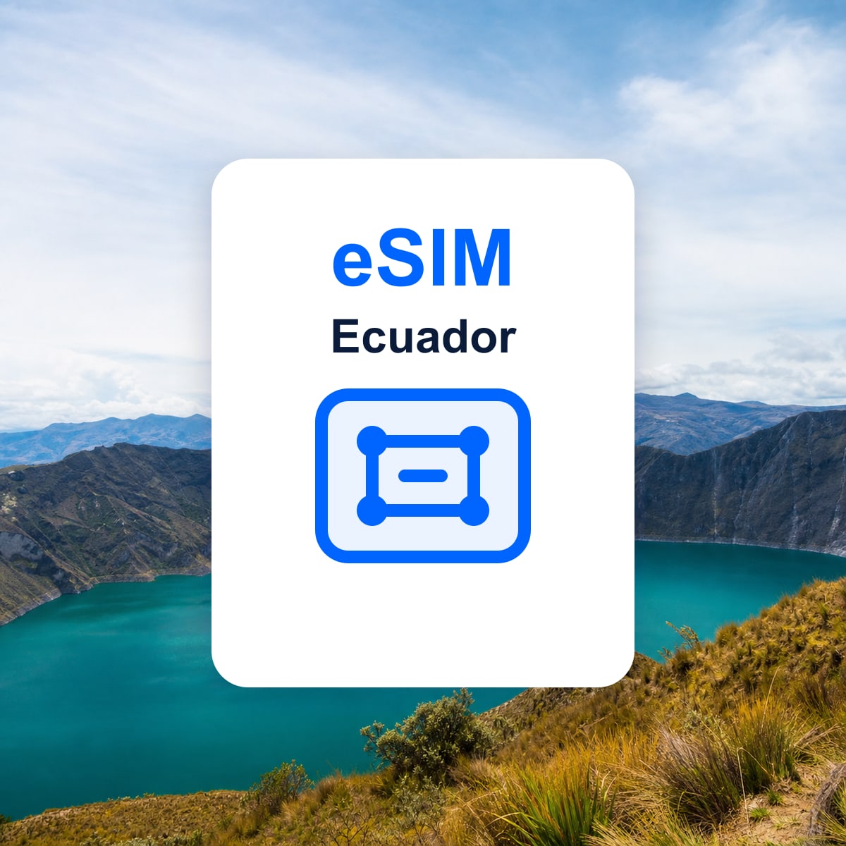 Ecuador travel eSIM representative image