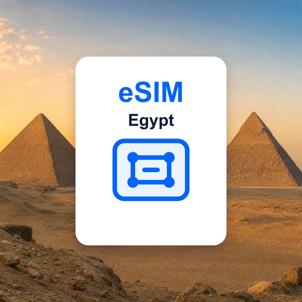Egypt travel eSIM representative image