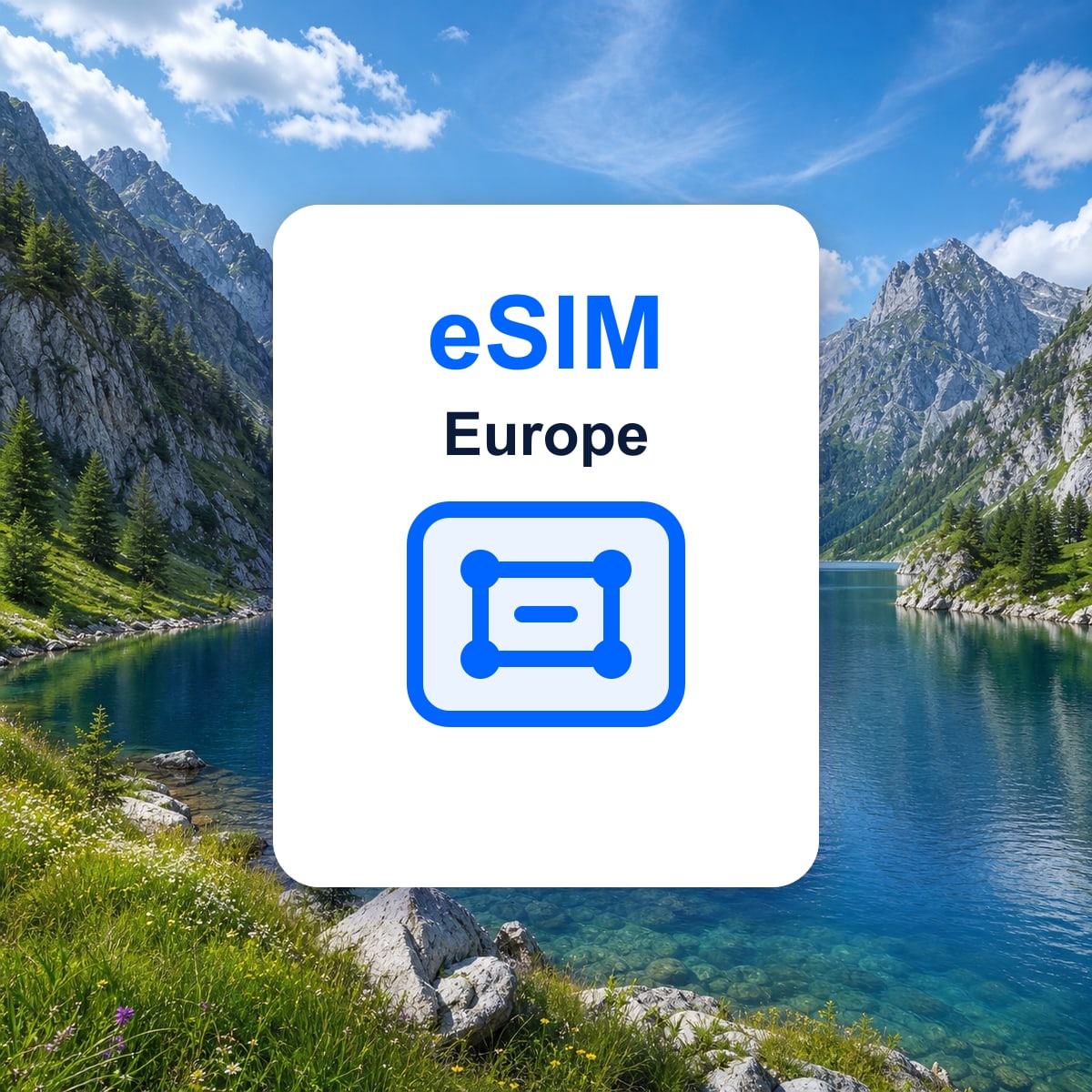 Europe travel eSIM representative image