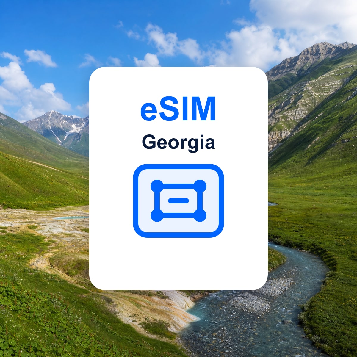 Georgia travel eSIM representative image