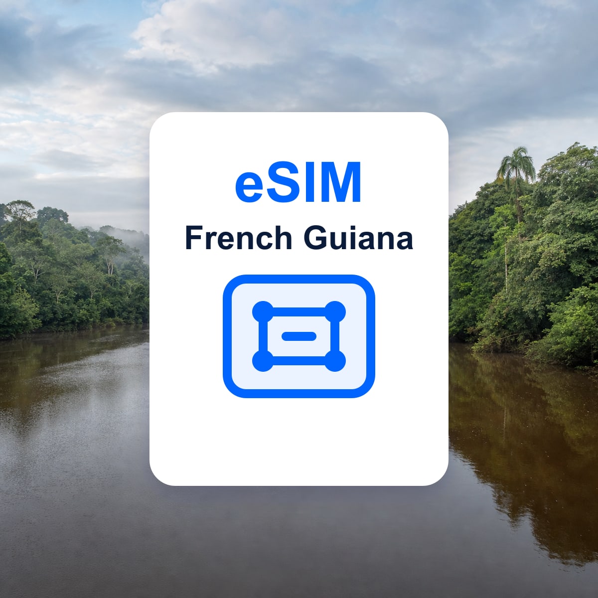 French Guiana travel eSIM representative image