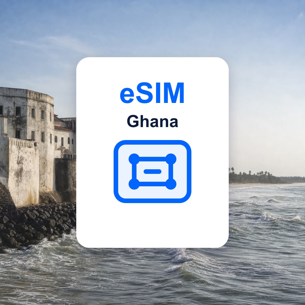 Ghana travel eSIM representative image
