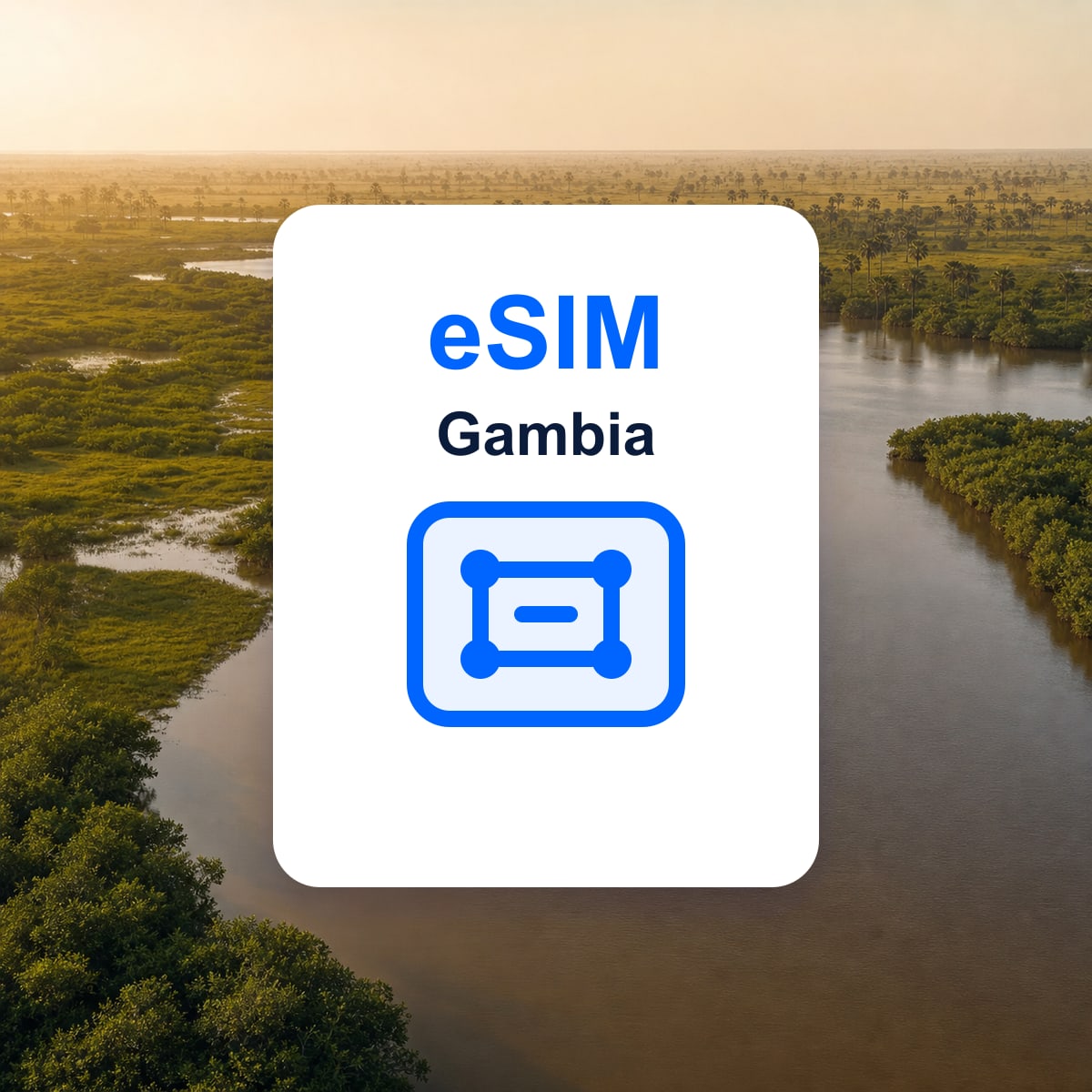 Gambia travel eSIM representative image