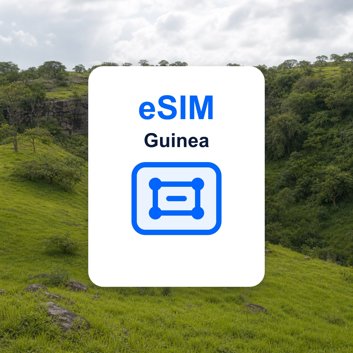 Guinea travel eSIM representative image
