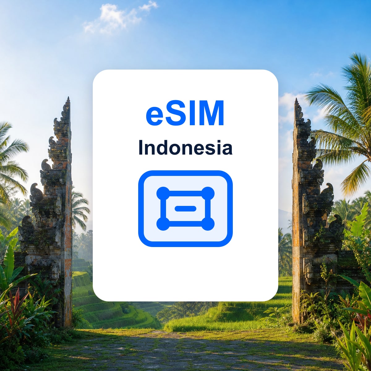 Indonesia travel eSIM representative image