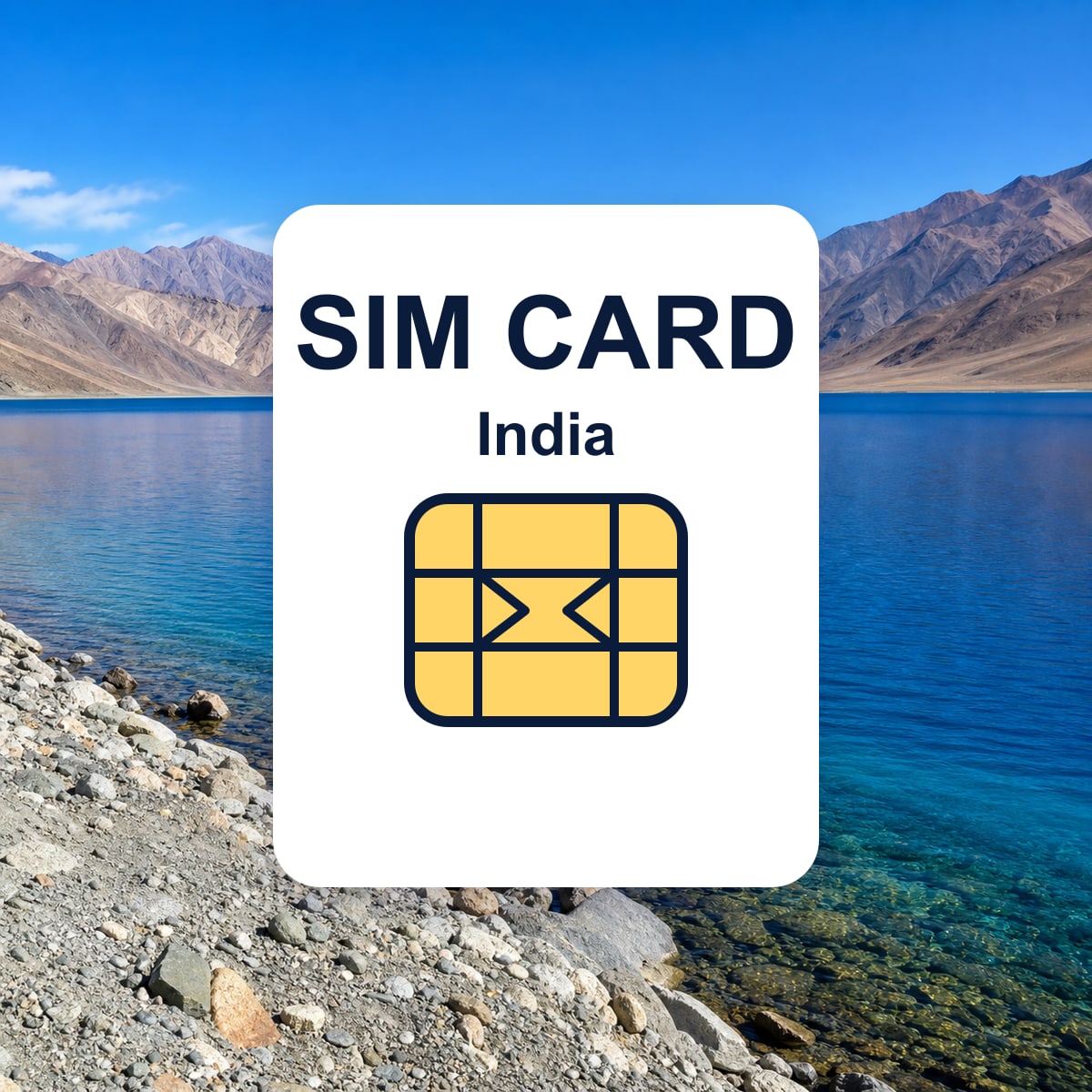 India travel SIM card representative image