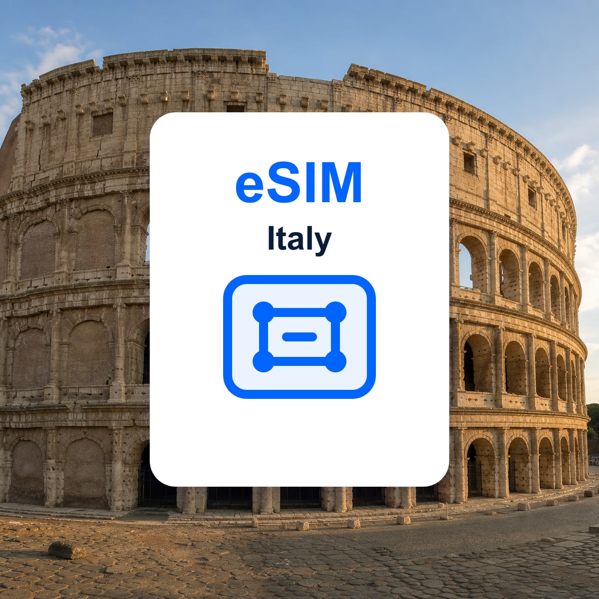 Italy travel eSIM representative image