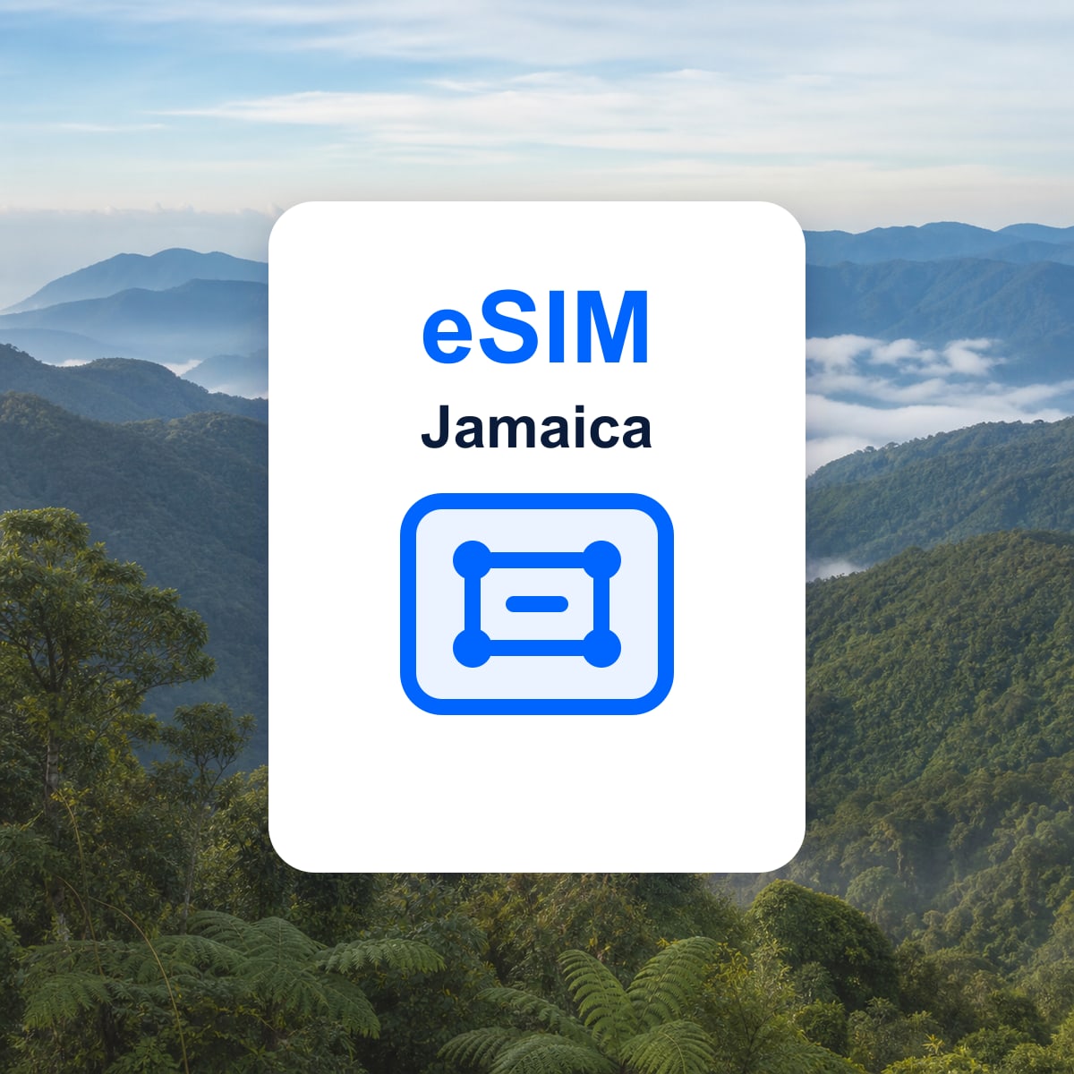 Jamaica travel eSIM representative image