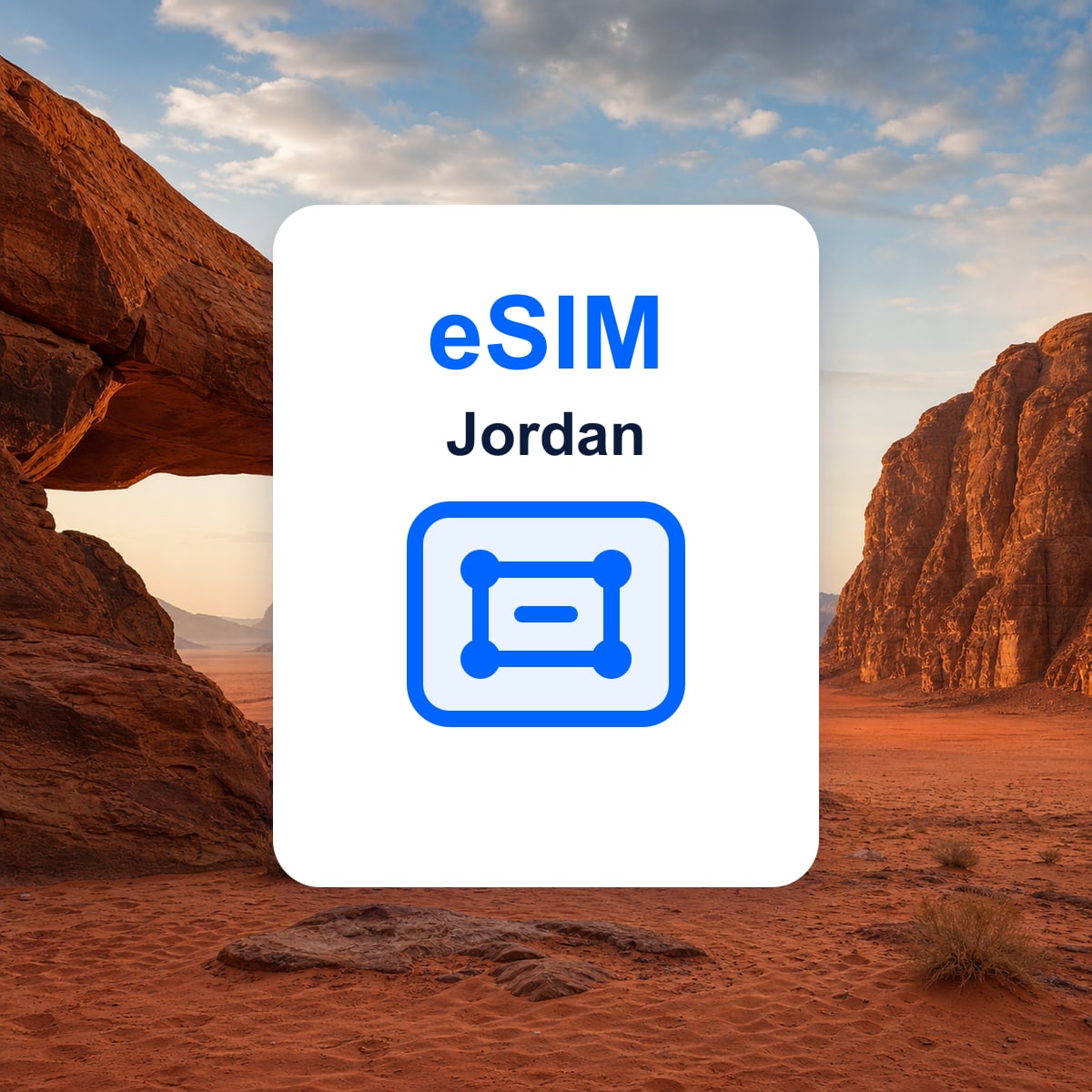 Jordan travel eSIM representative image