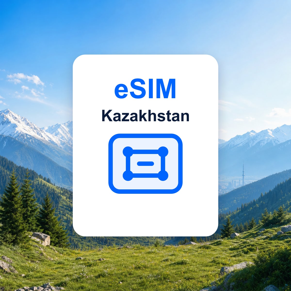 Kazakhstan travel eSIM representative image