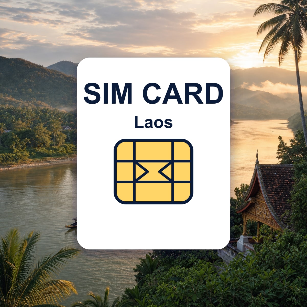 Laos travel SIM card representative image