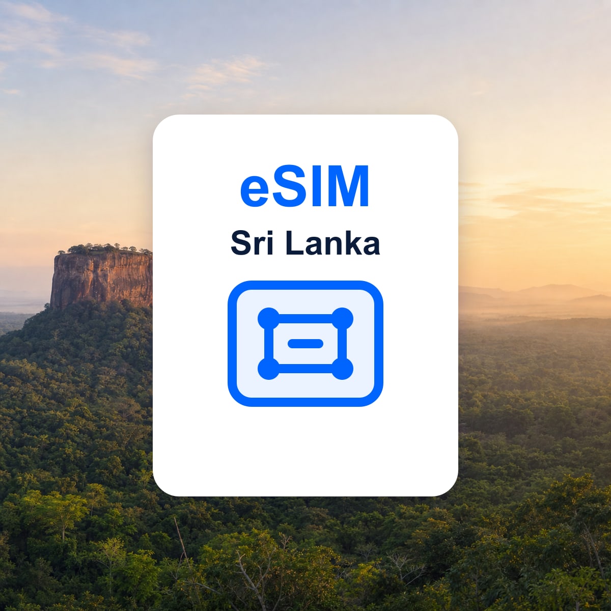 Sri Lanka travel eSIM representative image