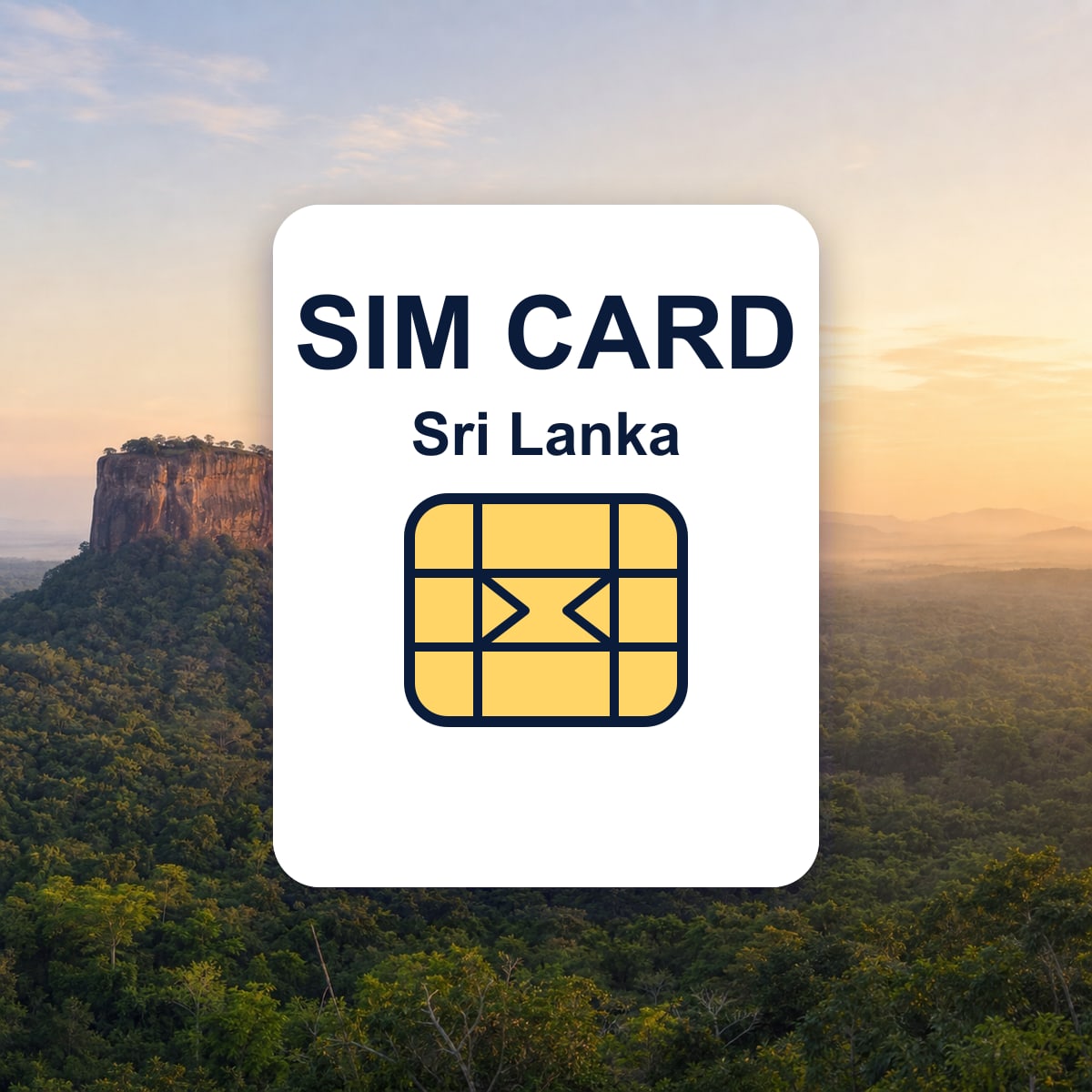Sri Lanka travel SIM card representative image