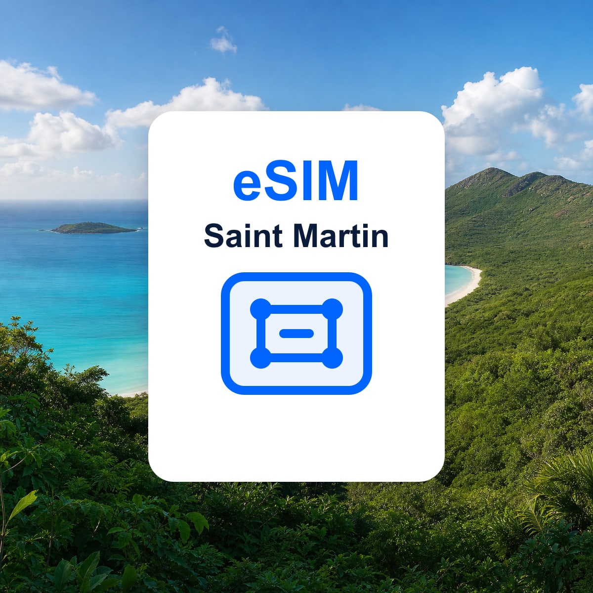 St. Martin travel eSIM representative image