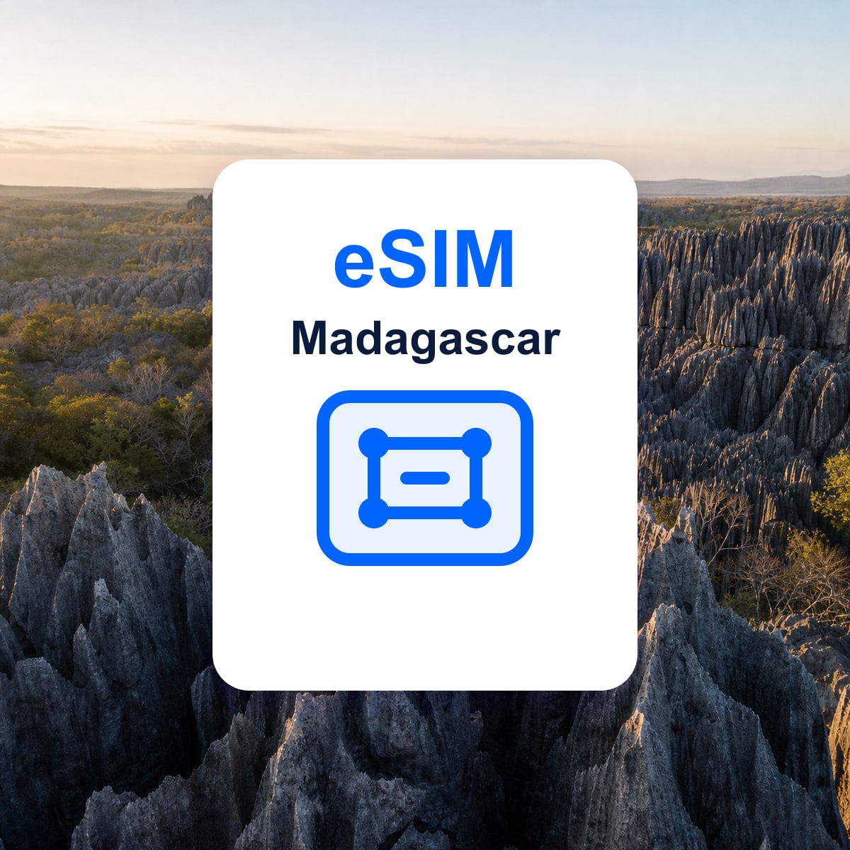 Madagascar travel eSIM representative image