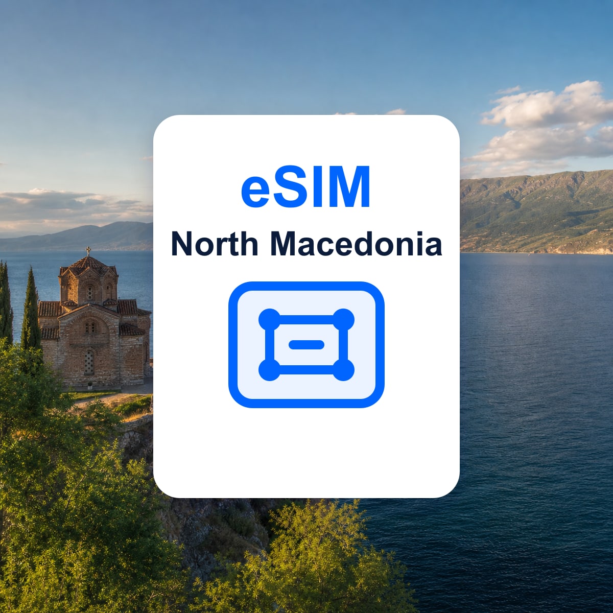 North Macedonia travel eSIM representative image