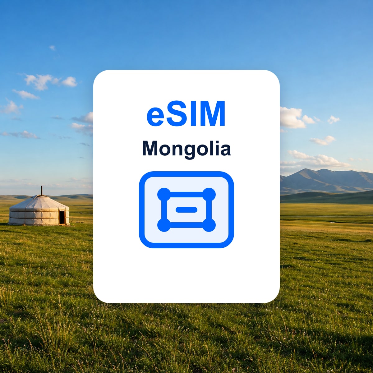 Mongolia travel eSIM representative image