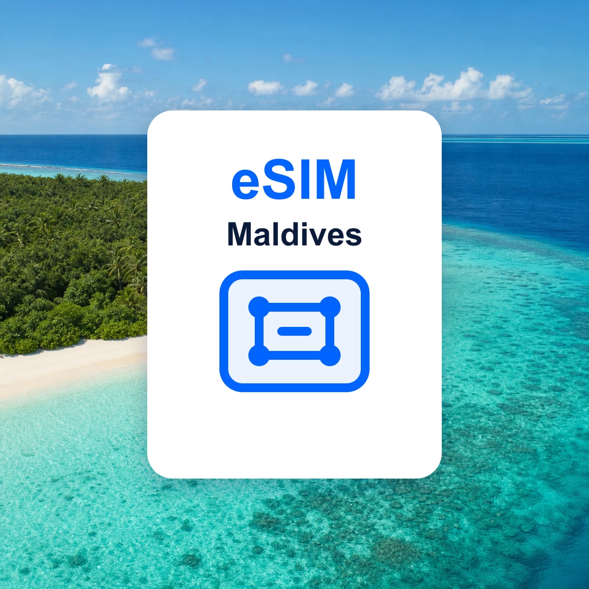Maldives travel eSIM representative image