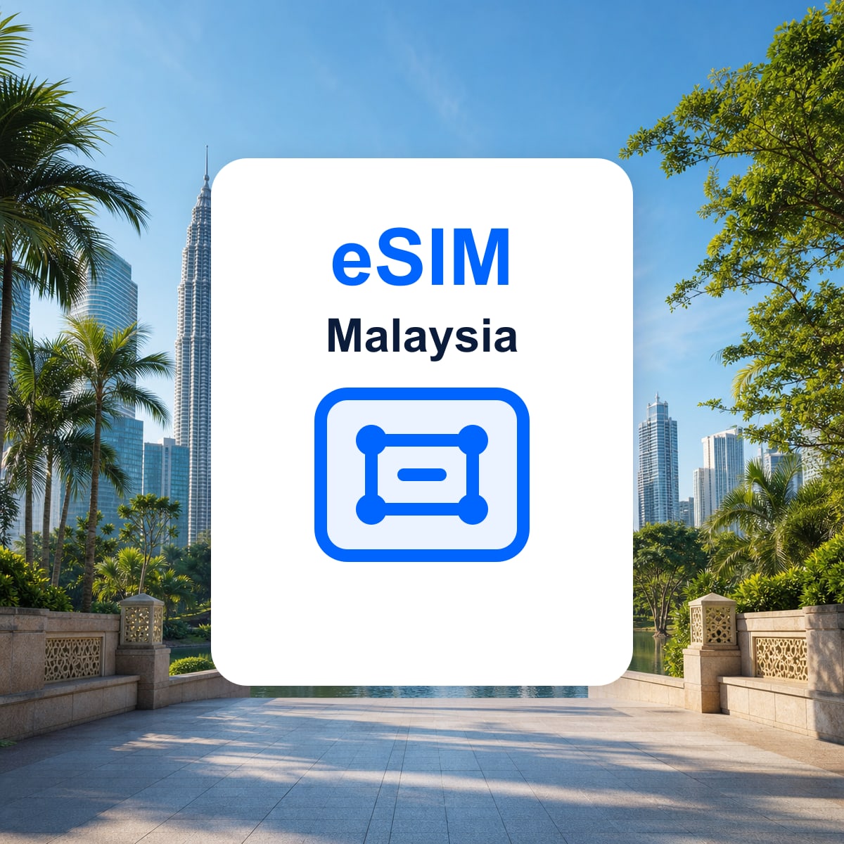 Malaysia travel eSIM representative image