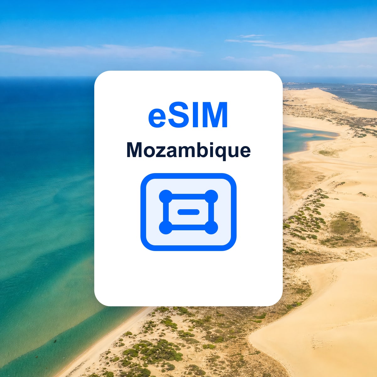 Mozambique travel eSIM representative image
