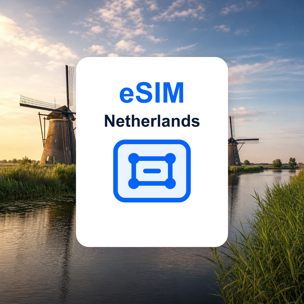 Netherlands travel eSIM representative image