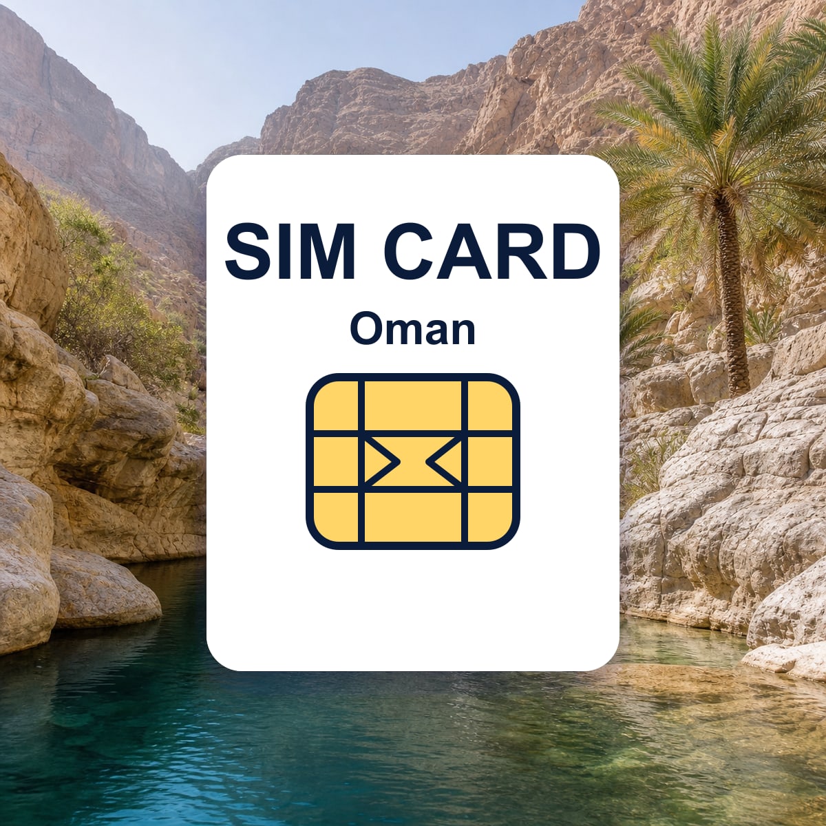 Oman travel SIM card representative image