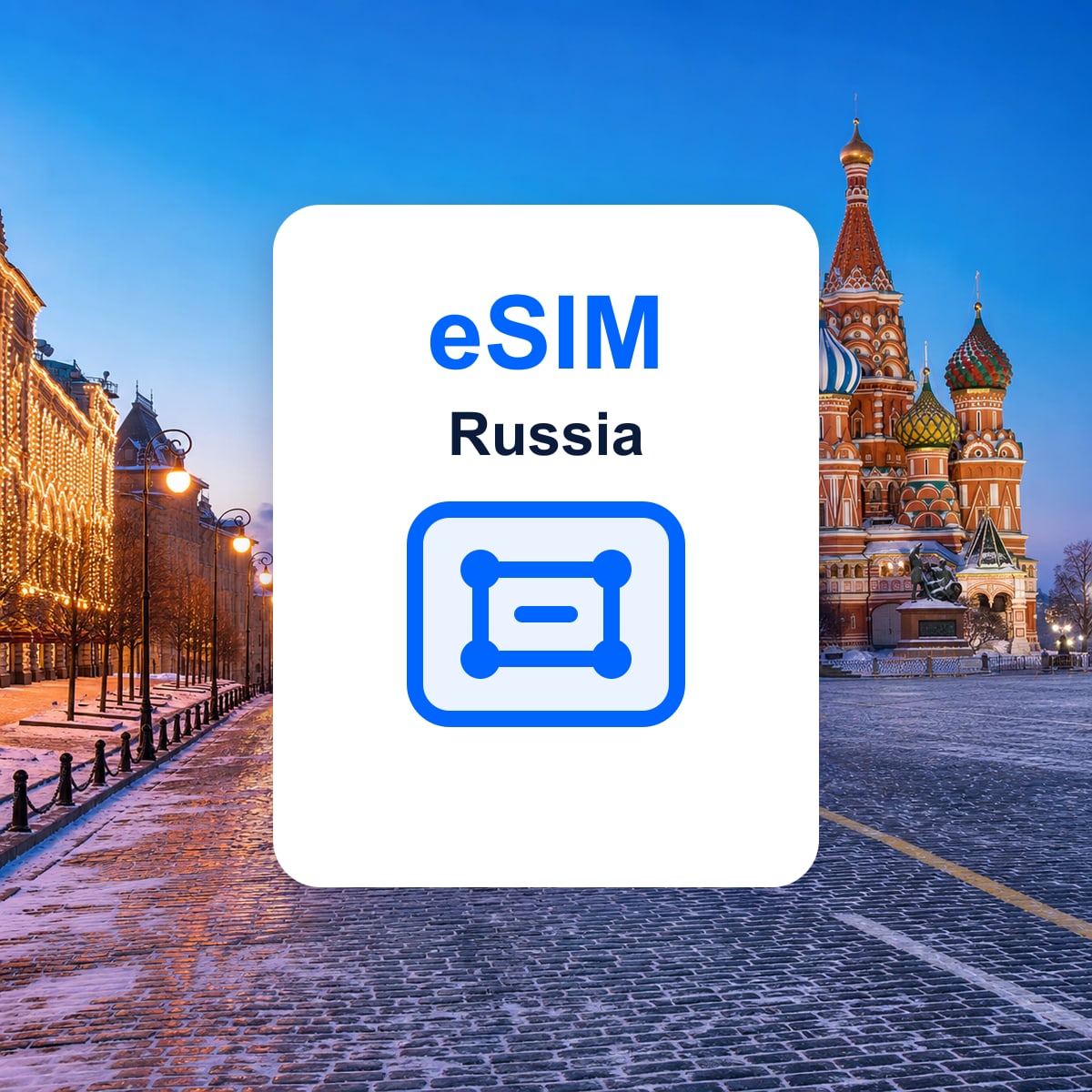 Russia travel eSIM representative image