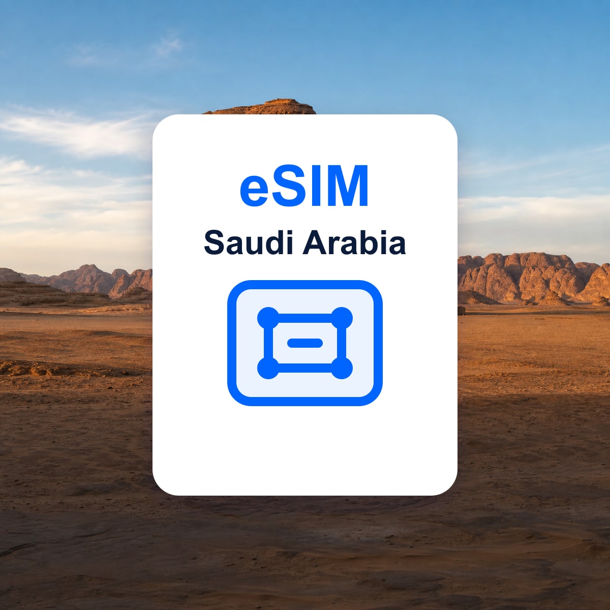 Saudi Arabia travel eSIM representative image