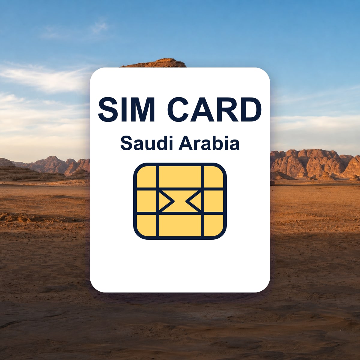 Saudi Arabia travel SIM card representative image