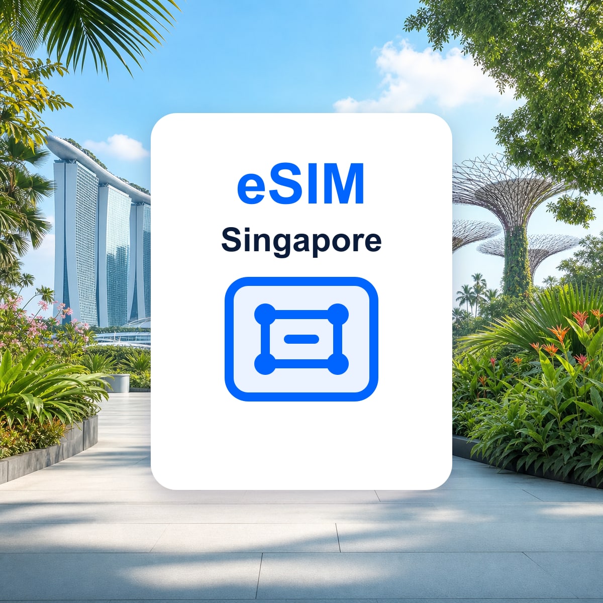 Singapore travel eSIM representative image