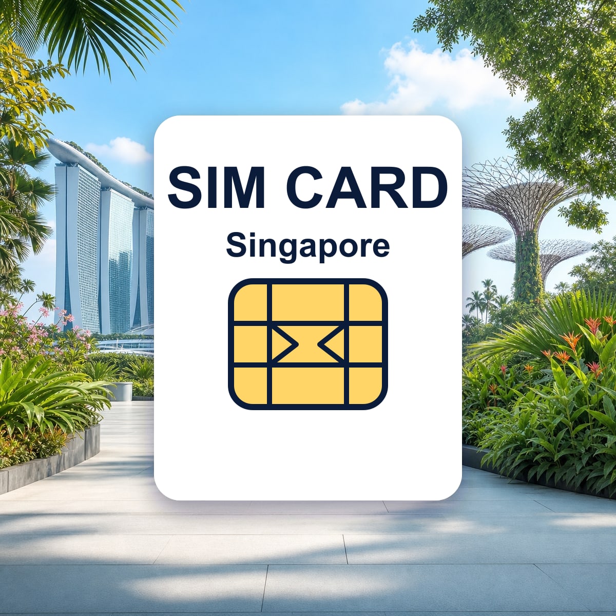 Singapore travel SIM card representative image