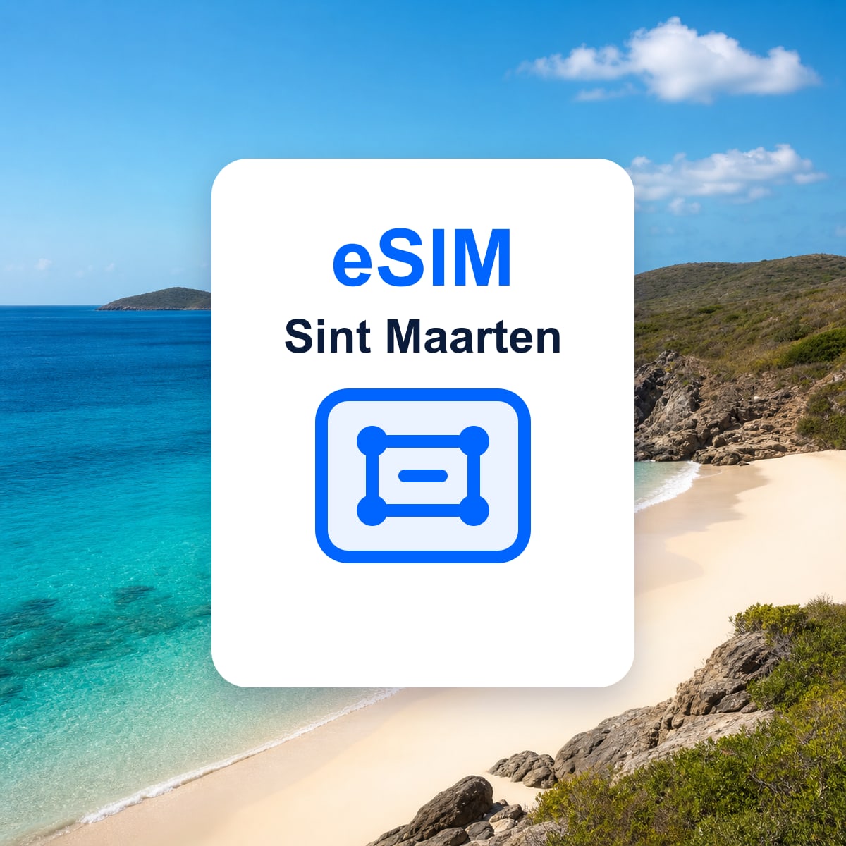 Sint Maarten travel eSIM representative image