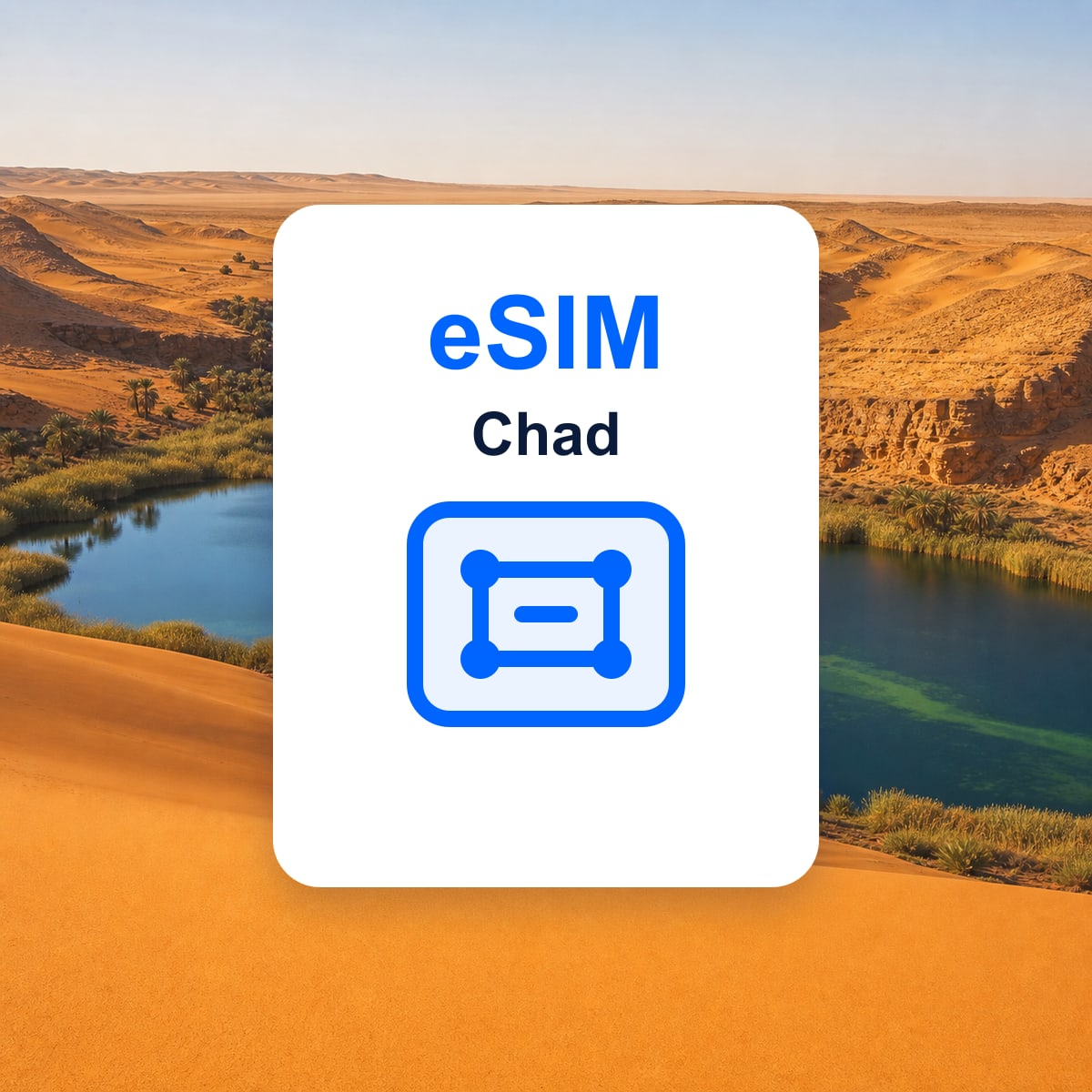 Chad travel eSIM representative image