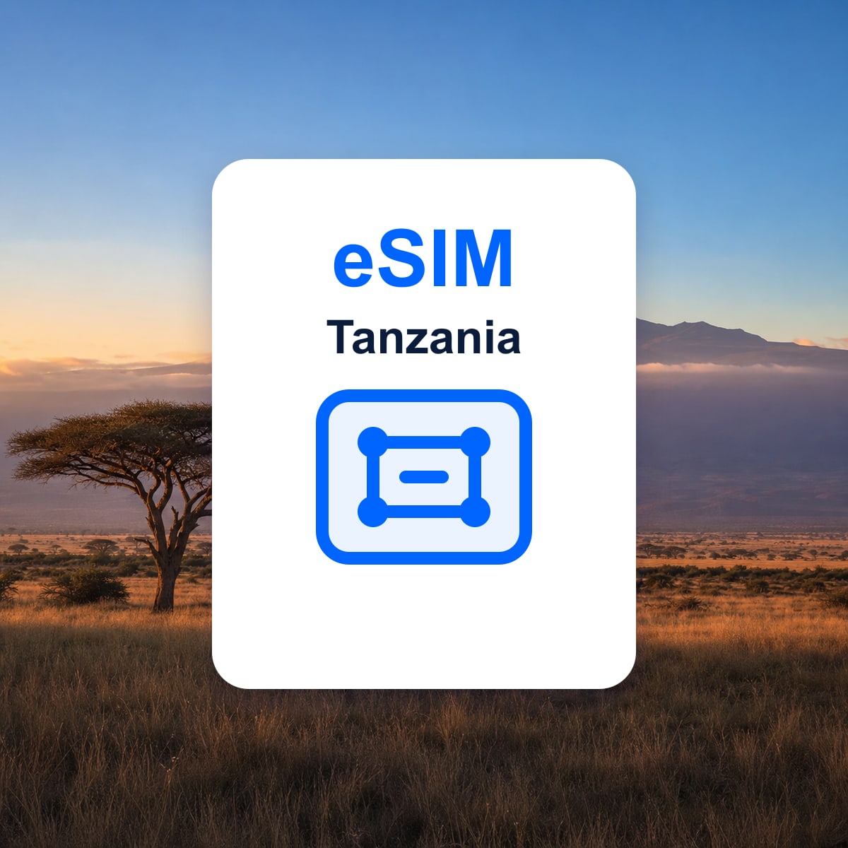 Tanzania travel eSIM representative image