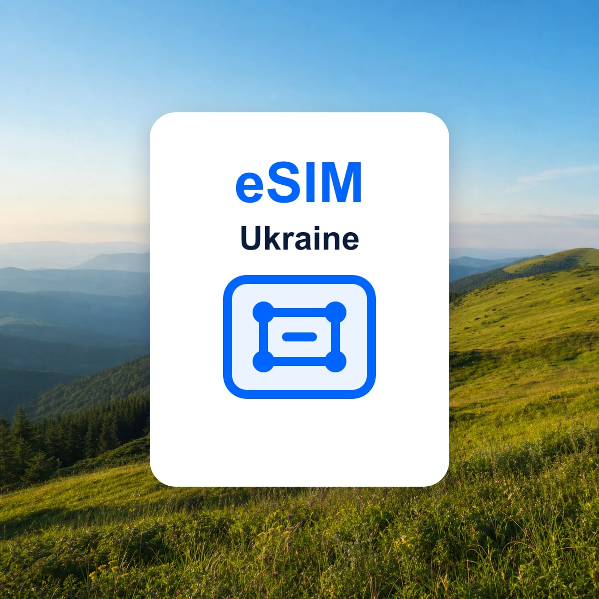 Ukraine travel eSIM representative image