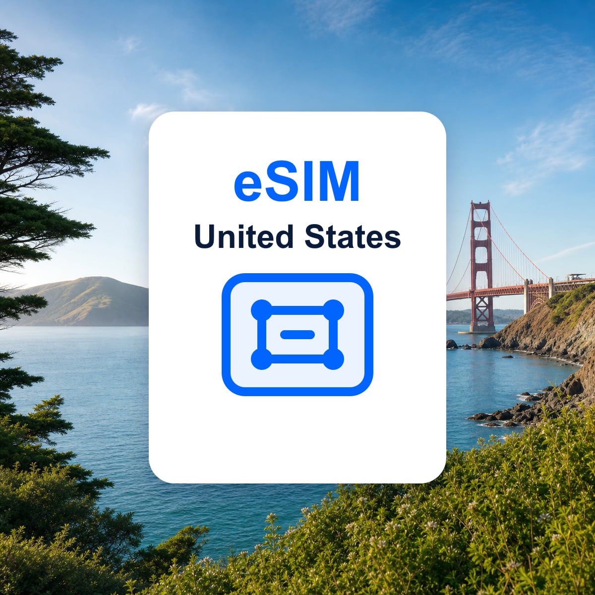 United States travel eSIM representative image