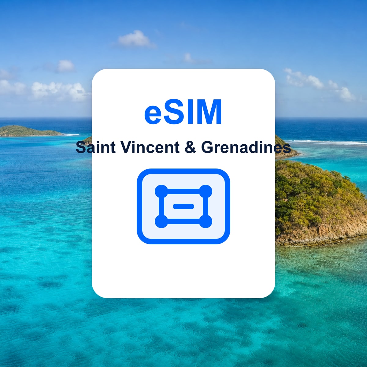 St. Vincent & Grenadines travel eSIM representative image
