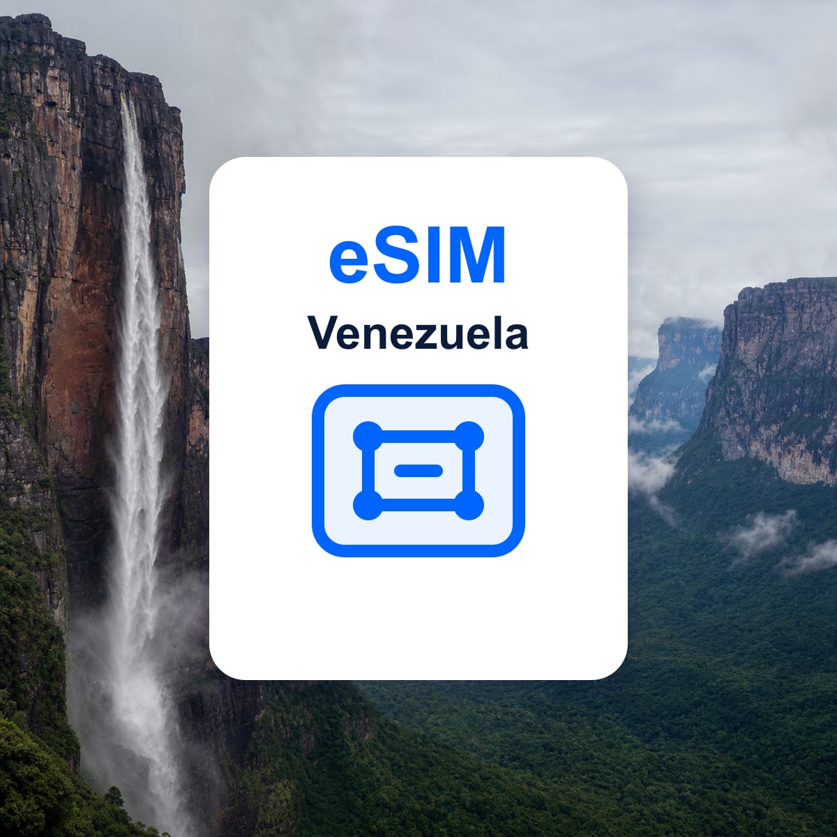 Venezuela travel eSIM representative image
