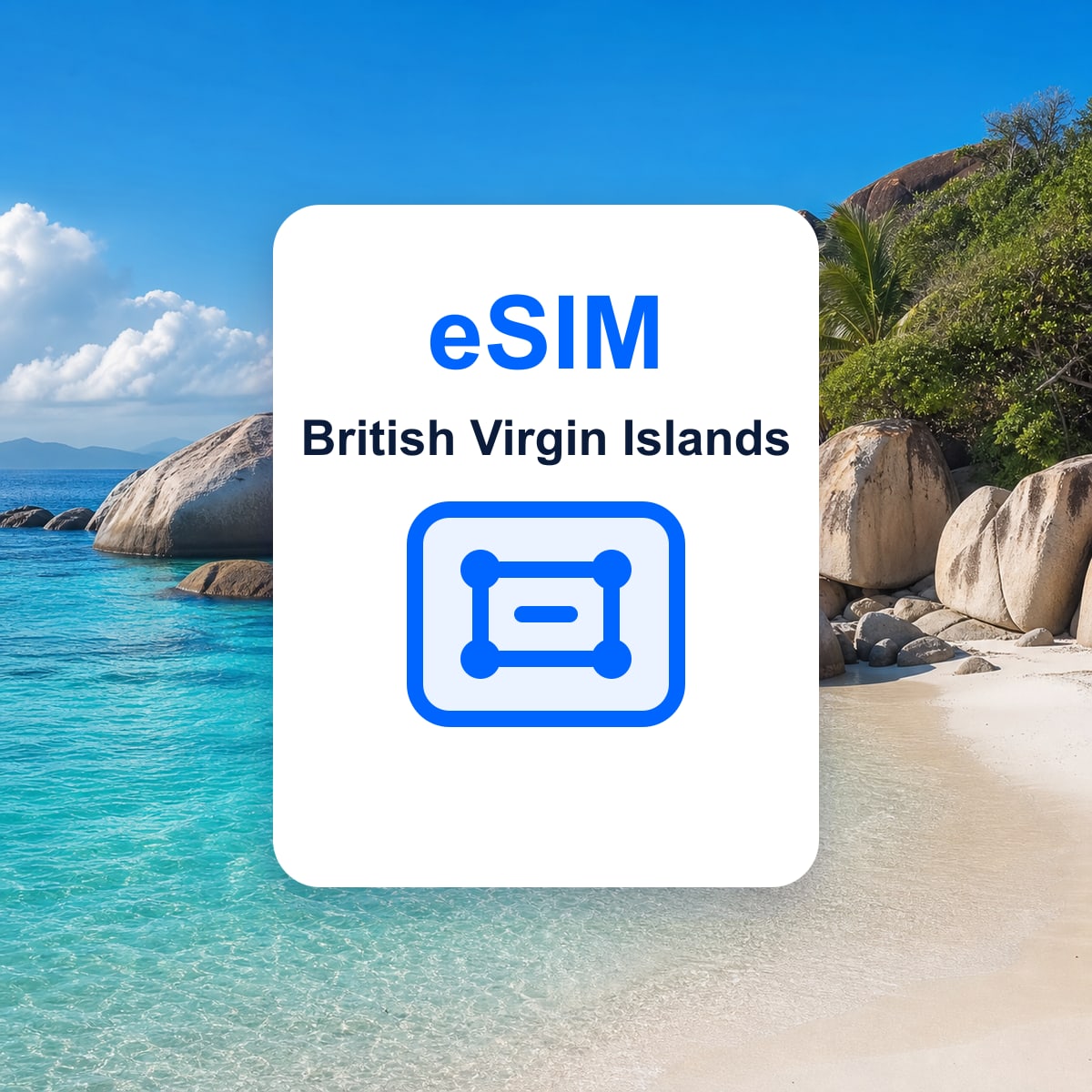 British Virgin Islands travel eSIM representative image